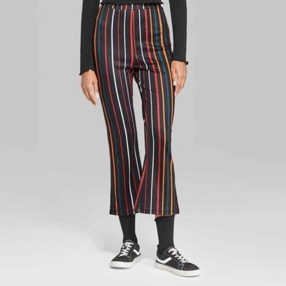 Wild Fable striped crop pants